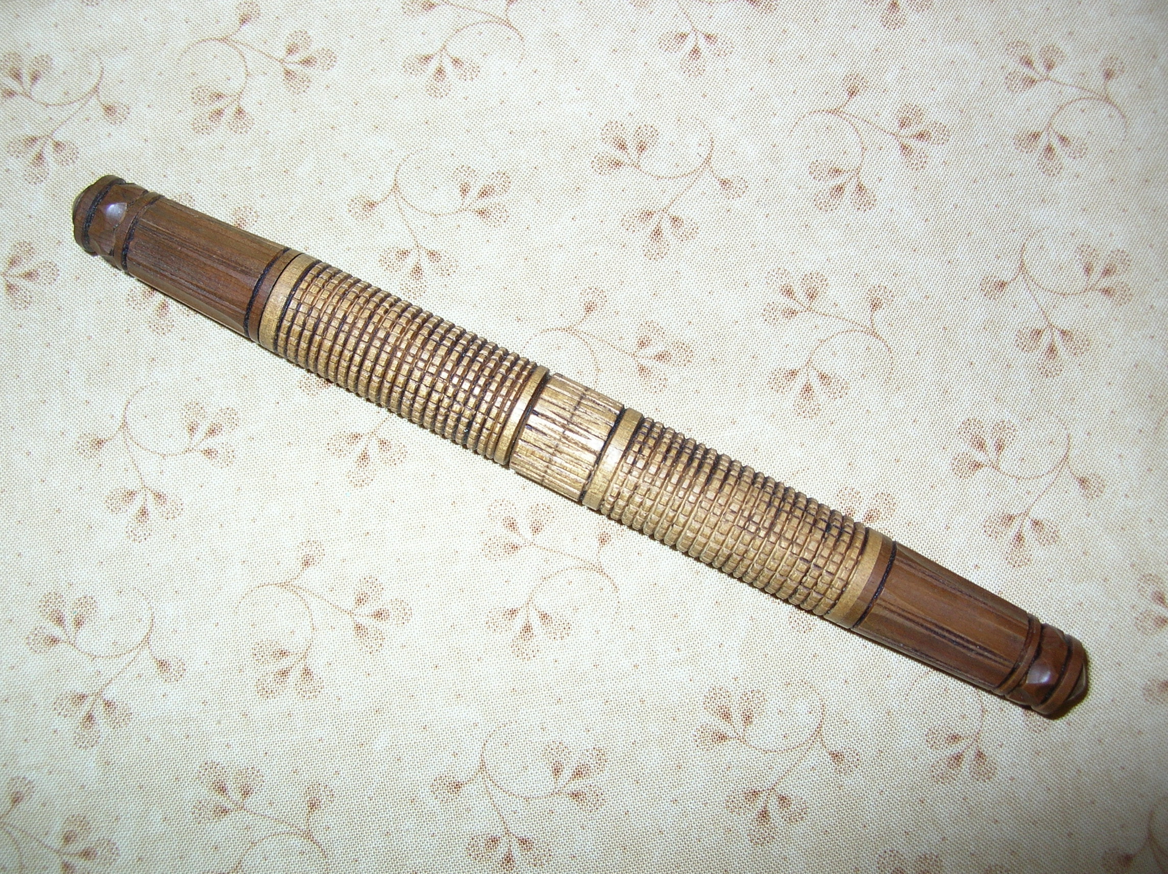 7.5 inch Treen Wood Needle Case
